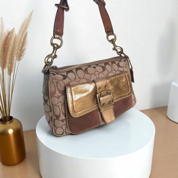 Coach Handbags - COACH Vintage Flap Bag special edition 2004